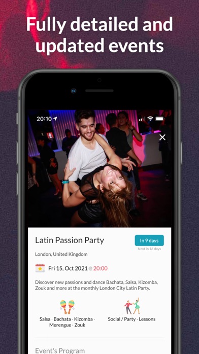 Bachata Canada Screenshot