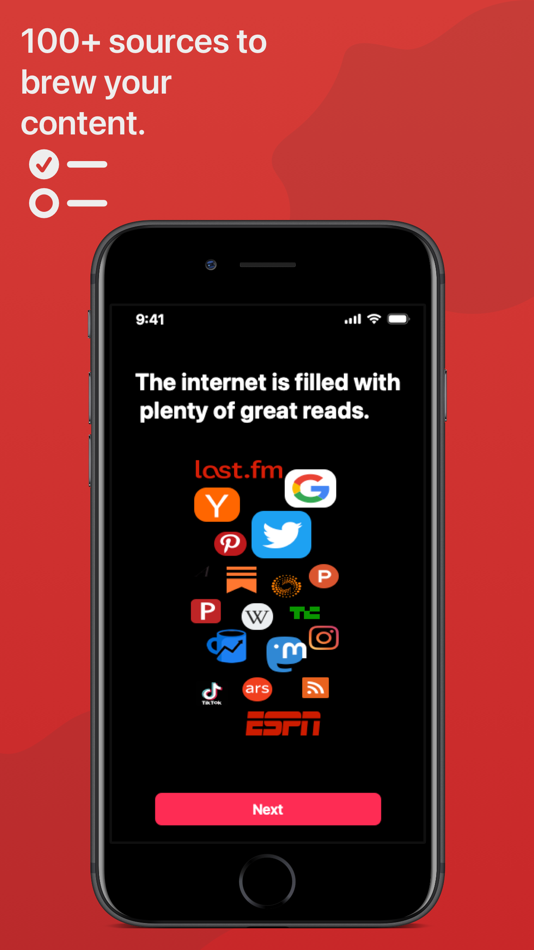#2. Feed Brew (iOS) 由: Rahul Ravindran