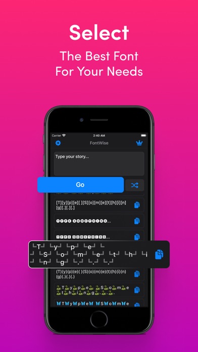 Font Art for Reels Screenshot