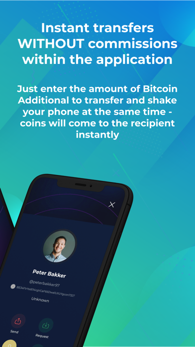 BTCa wallet Screenshot