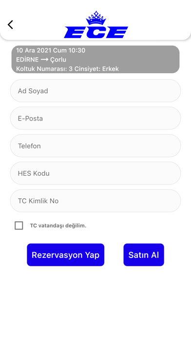 Ecetur Seyahat Screenshot