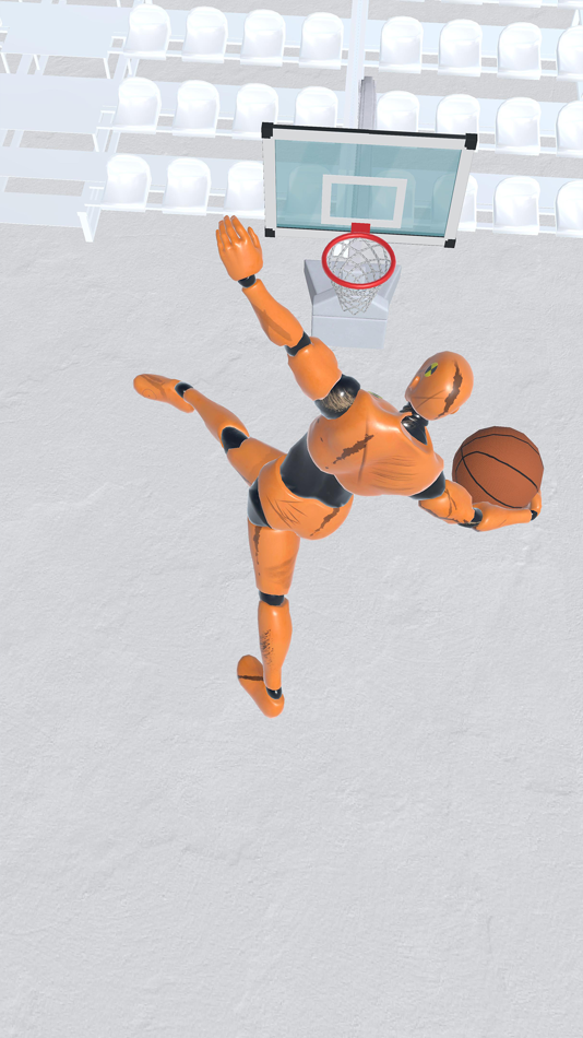 #2. Ragdoll Dunk. Crazy basketball (iOS) By: APPWILL COMPANY LTD