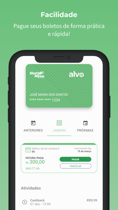 Alvo Serviços Financeiros Screenshot