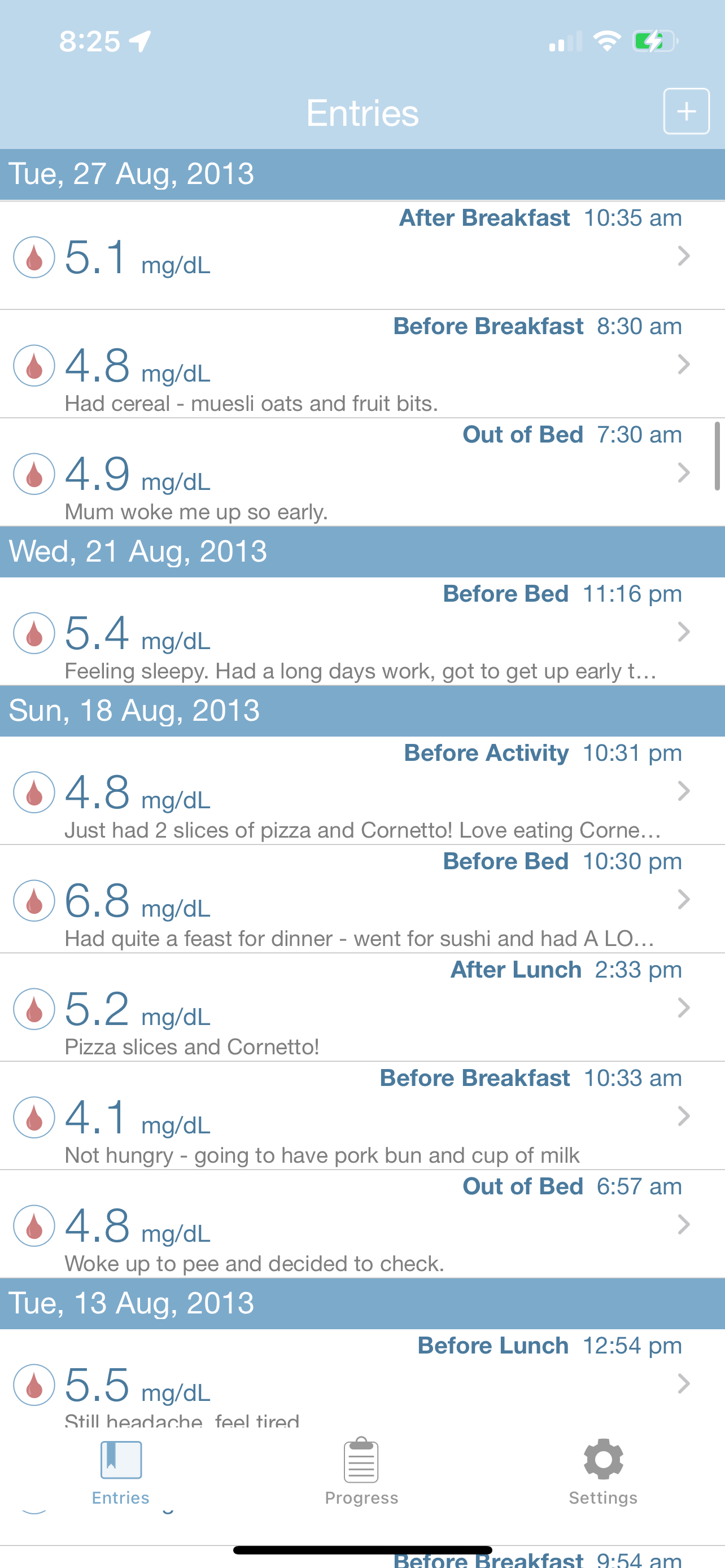 GlucoSweet - Diabetes Logbook