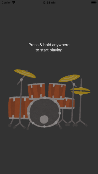 Smartphone Drum Screenshot