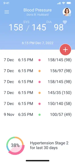 Game screenshot Blood Pressure Diary by MedM mod apk