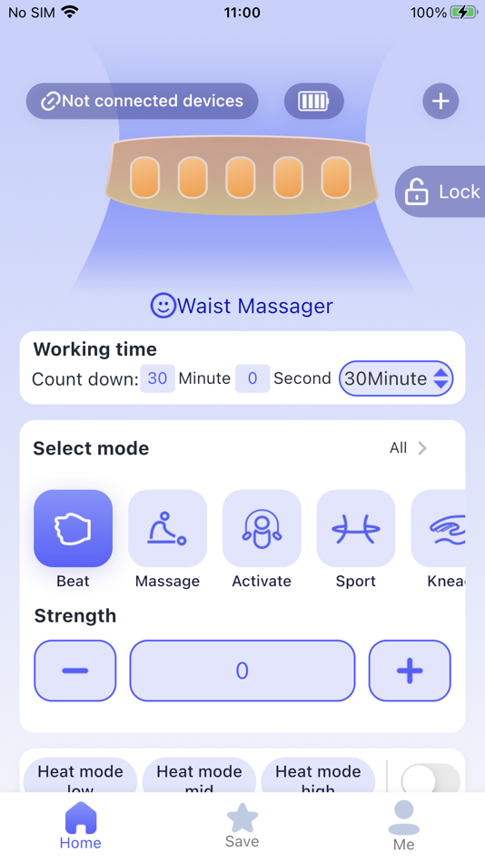 #1. 腰带按摩仪Pro (iOS) 来自: 易客创新(泉州)智能科技有限公司