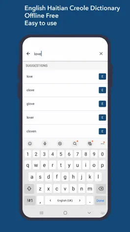 Game screenshot English Creole Dictionary mod apk