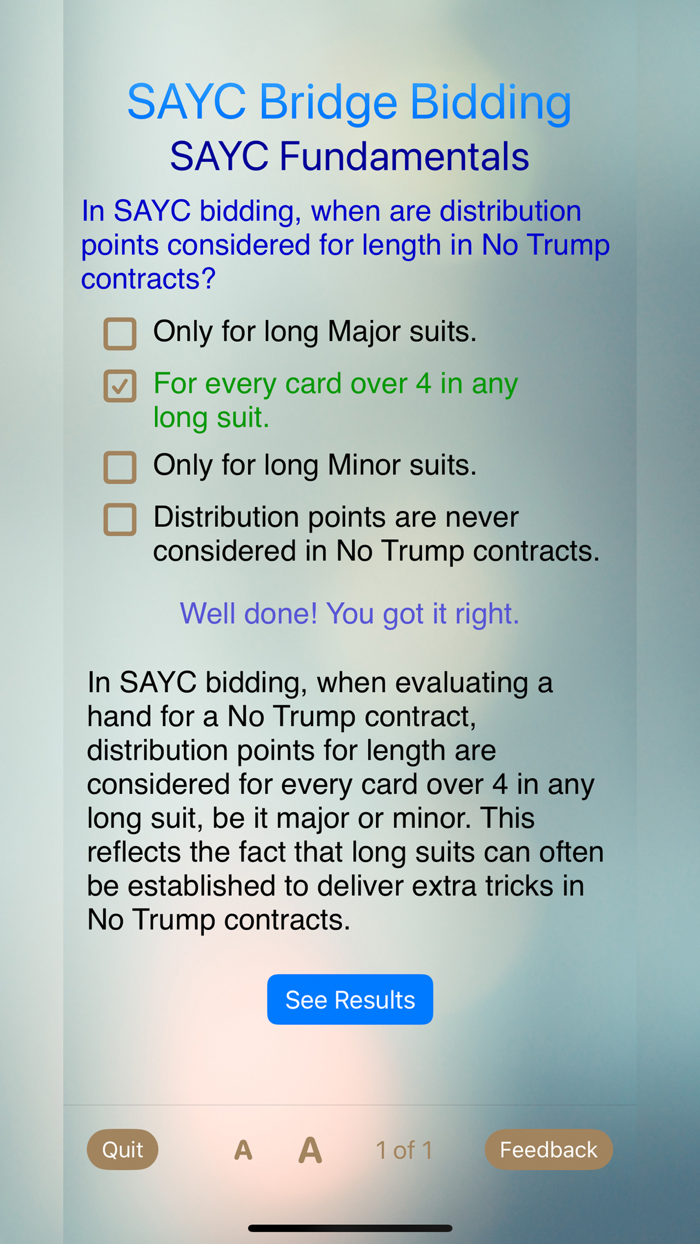 Standard American SAYC