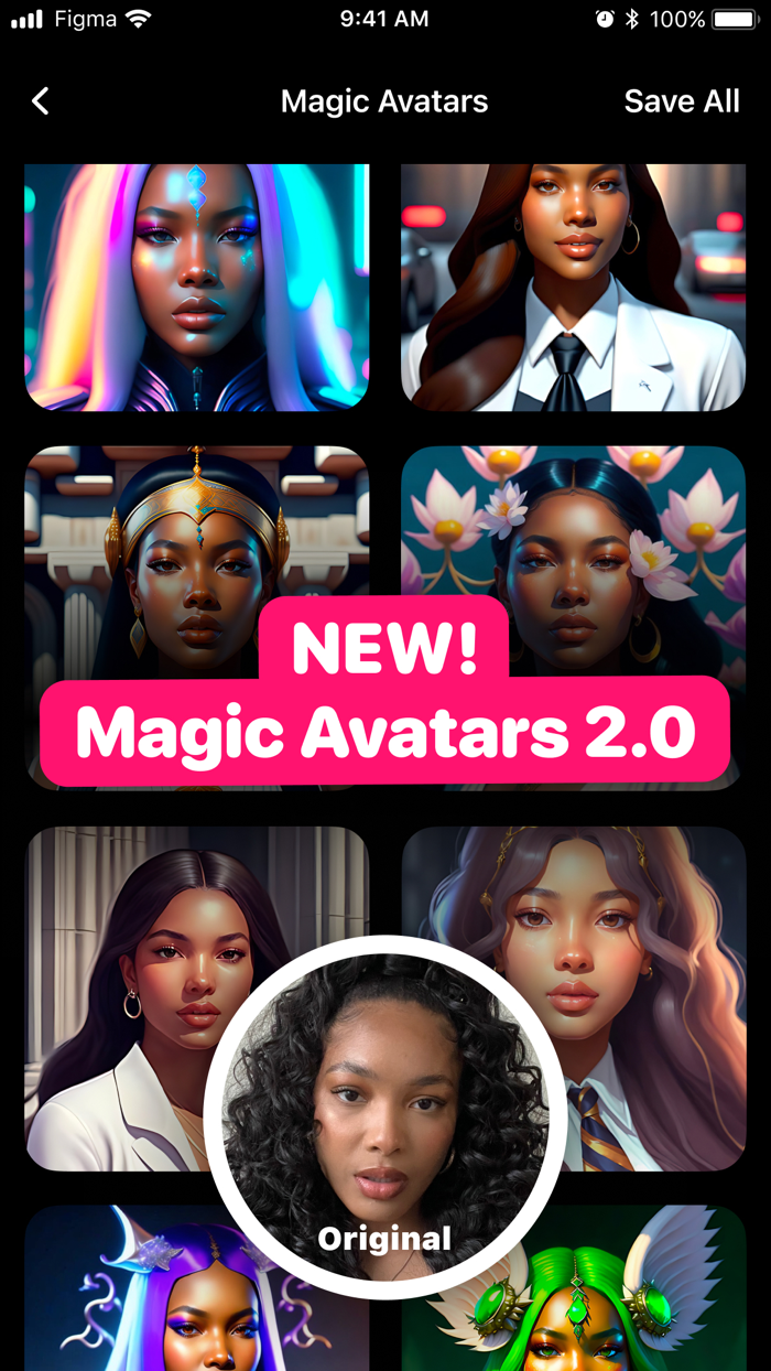 Lensa AI photo and video editor