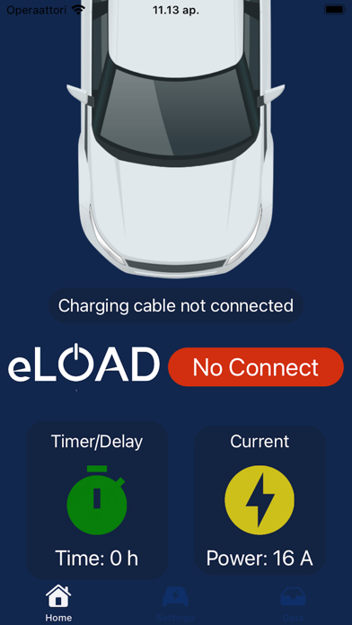 eLOAD Charging Screenshot