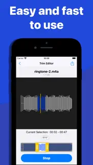 audio trimmer - music editor iphone screenshot 2