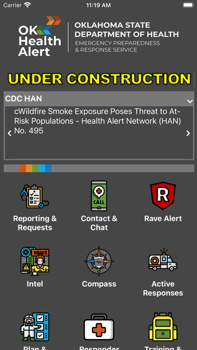 OK HealthAlert Screenshot