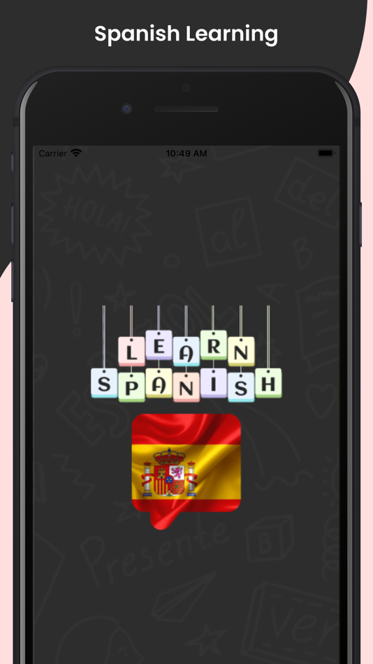 #1. Spanish Learn for beginners (iOS) Podle: Kantaben Gorasiya