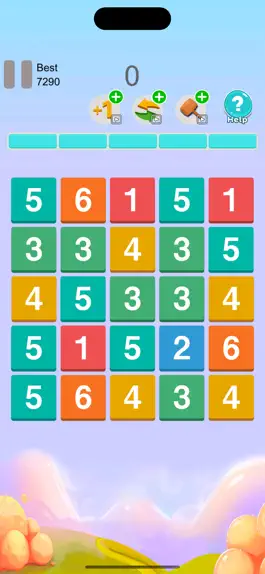 Game screenshot Number Puzzle Match Game apk