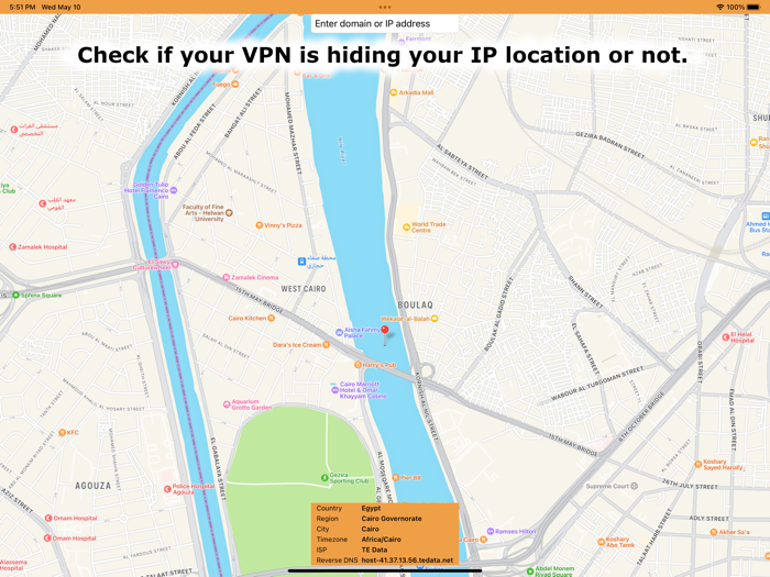 IP Geo Location - Domain or IP