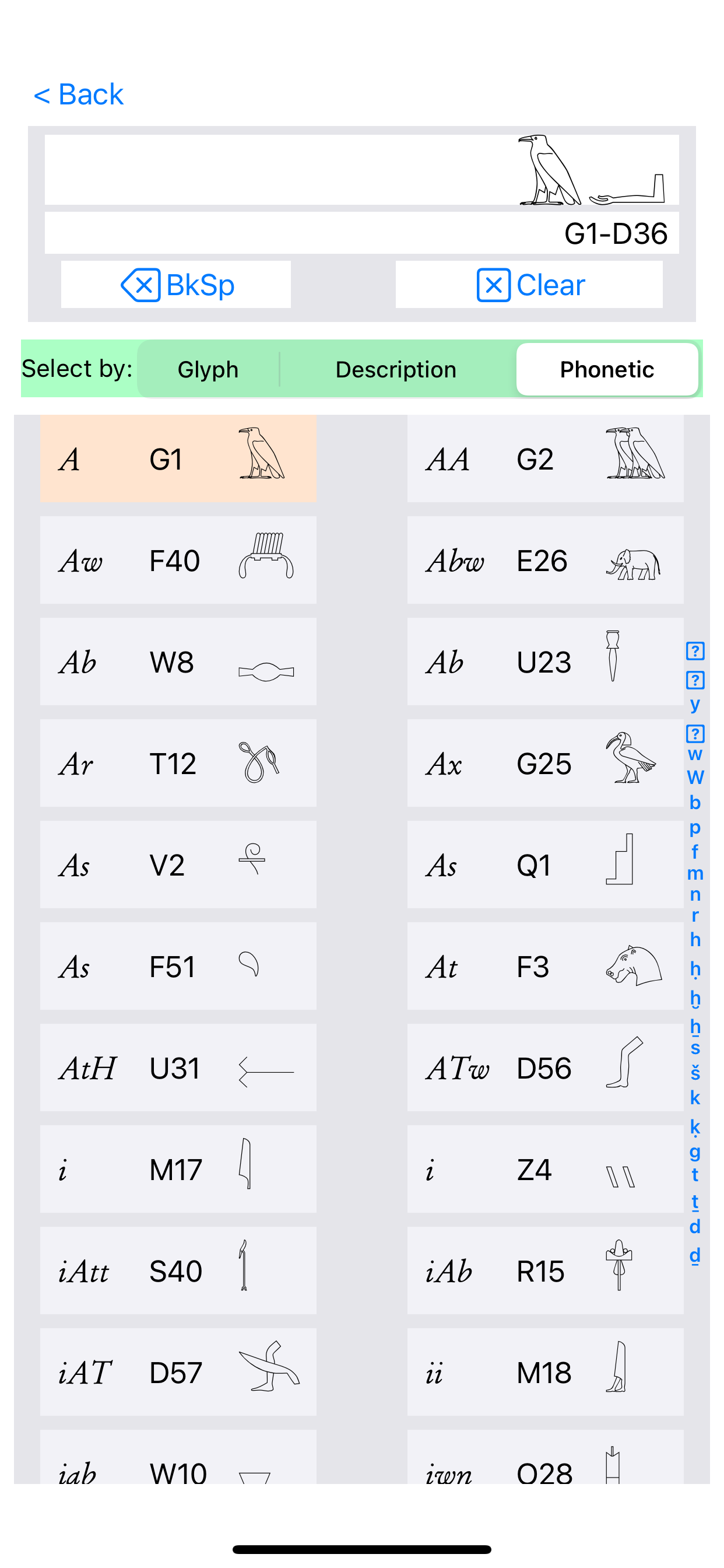 Hieroglyph Pro