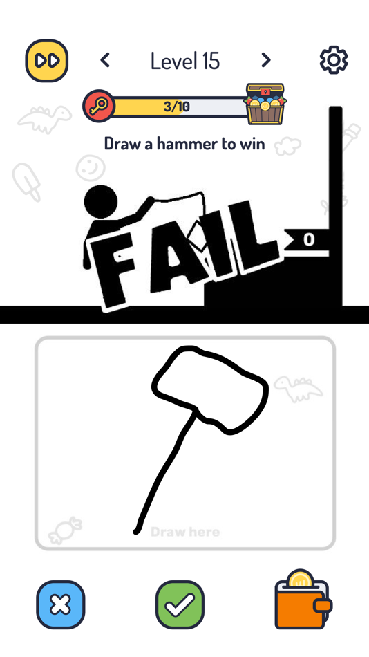 #5. Walken Sketch (iOS) 由: Move To Play Holdings LTD