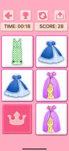 Princess Unicorn Memory Games screenshot #10 for iPhone