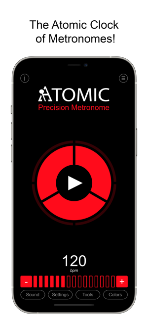 Atomic Metronome -kuvakaappaus