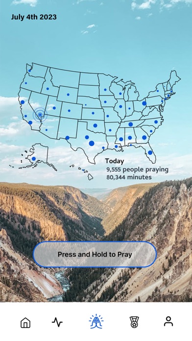 Pray for America - USA Screenshot
