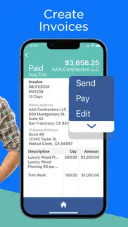 invoice asap: mobile invoicing iphone screenshot 4