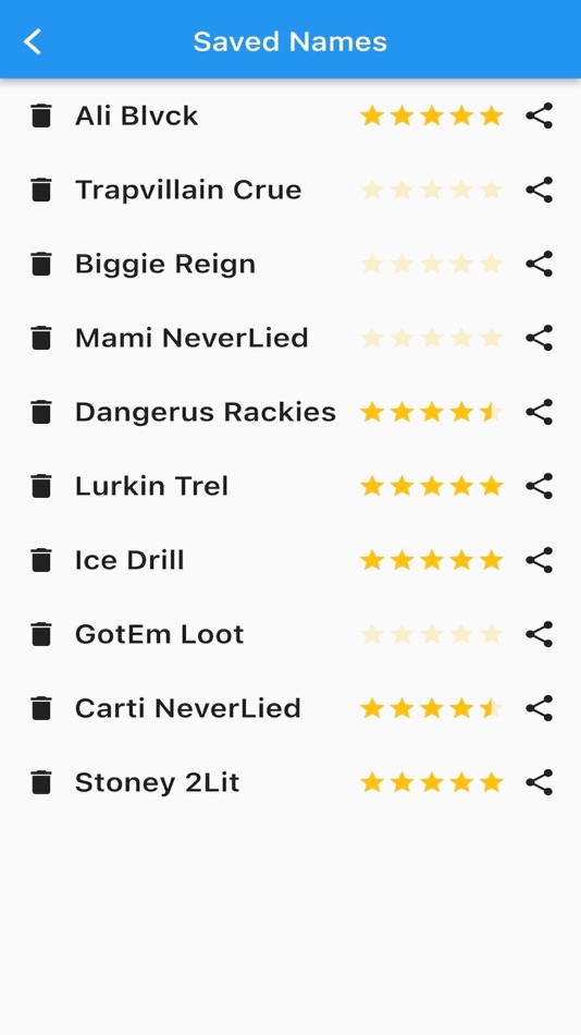 #4. AI Rap Name Generator (iOS) 由: Colr Club