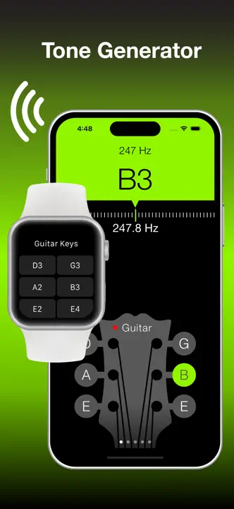 Guitar Tuner & Tone Generator: Screenshot 2 von 5