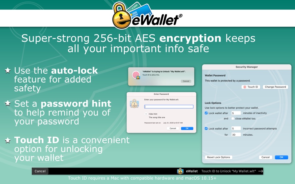 #2. eWallet (macOS) بواسطة: Ilium Software, Inc.