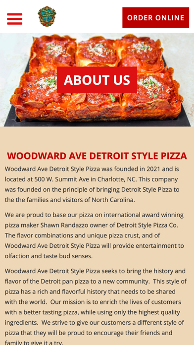 Woodward Ave Detroit Style Screenshot