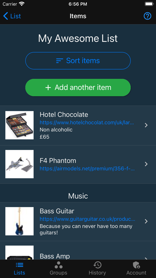 #3. Things To Get Me (iOS) Podle: Things To Get Me