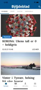 Tysvær Bygdeblad screenshot #1 for iPhone