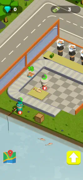 Game screenshot Idle Fishing 3D mod apk