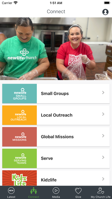New Life Church OH Screenshot