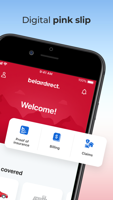 belairdirect digital insurance Screenshot