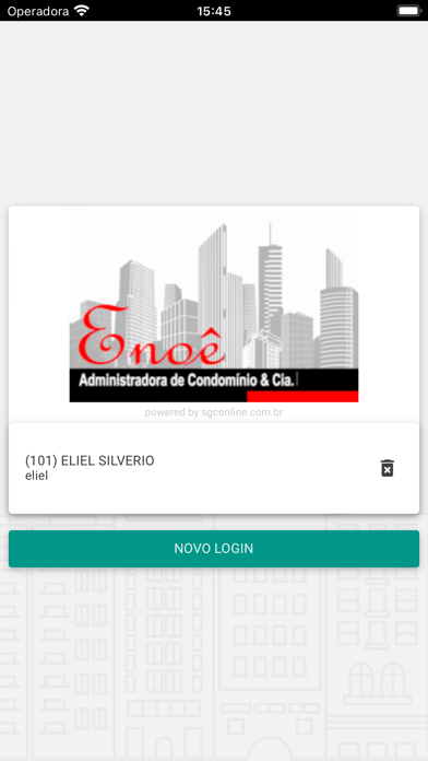 Enoê Administradora Screenshot
