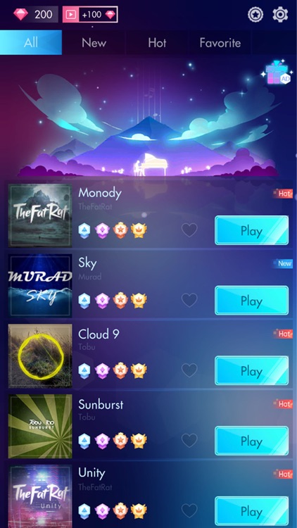 EDM Piano - Music Rhythm Tiles