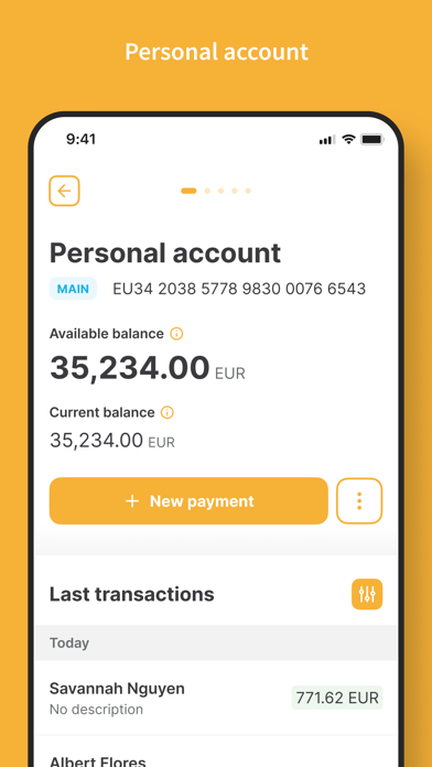 Greengage | Personal Account Screenshot