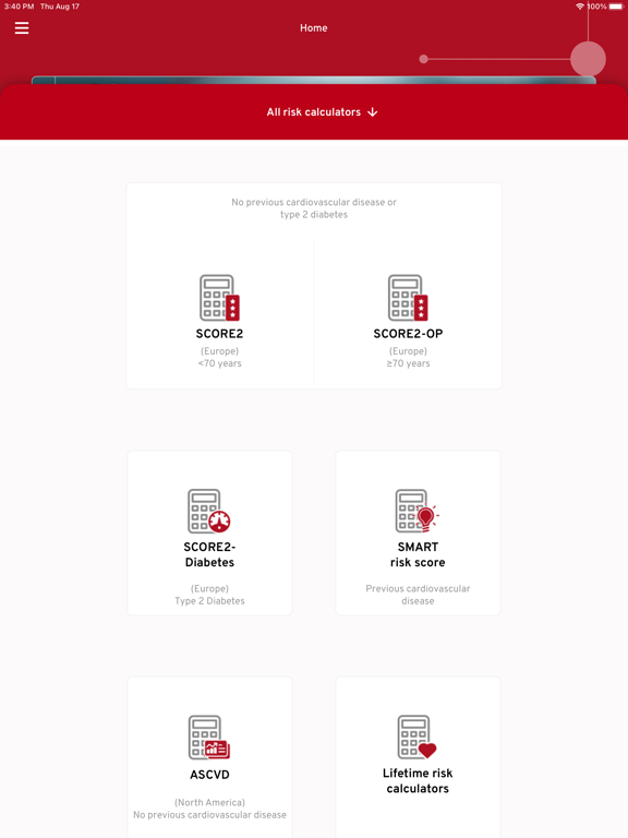 Screenshot #5 pour ESC CVD Risk Calculation