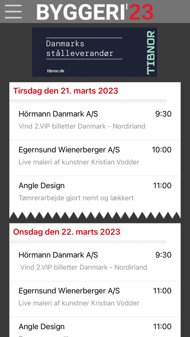 BYGGERI-messen Screenshot