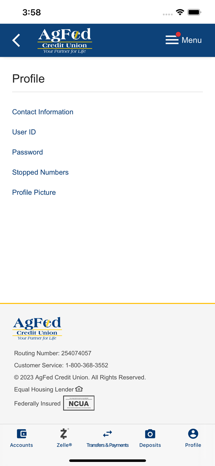 AgFed Credit Union
