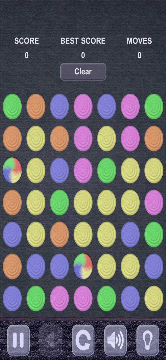 Color Bubbles in line