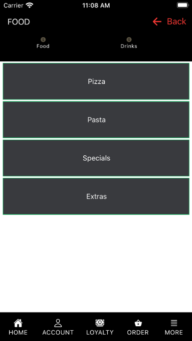 Nottis Pizzeria Screenshot 2 - AppWisp.com Nottis Pizzeria Screenshot 2 - AppWisp.com