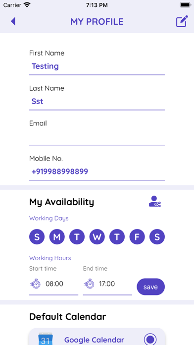MeetMeet App Screenshot