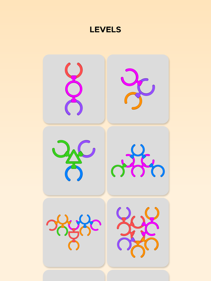 Rings Rotate - Unravel Puzzle