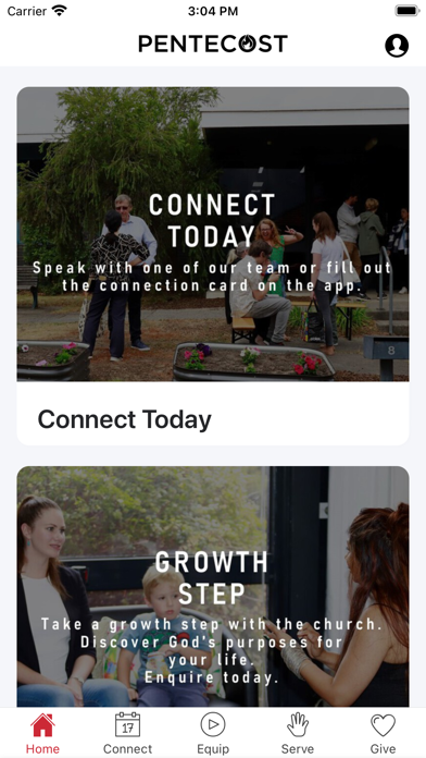Pentecost Church Screenshot