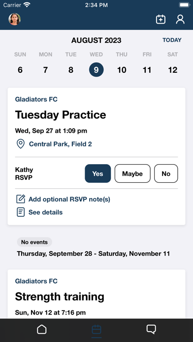 Gators Baseball Academy Screenshot