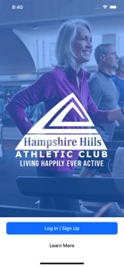 Hampshire Hills Athletic Club screenshot #1 for iPhone