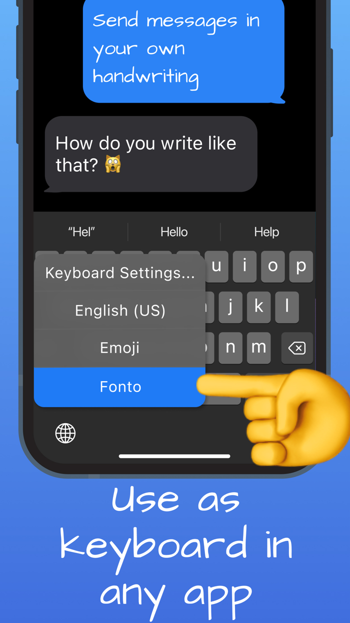 Fonts and Keyboards for iPhones