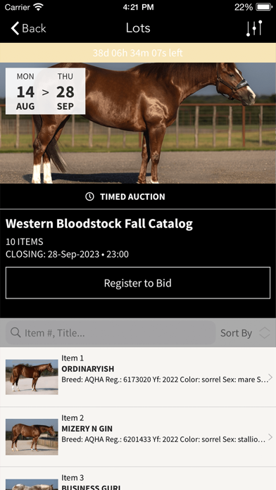 Western Bloodstock Screenshot